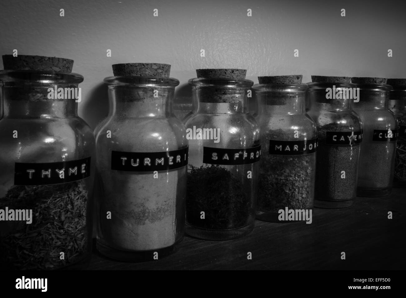 black spice jars