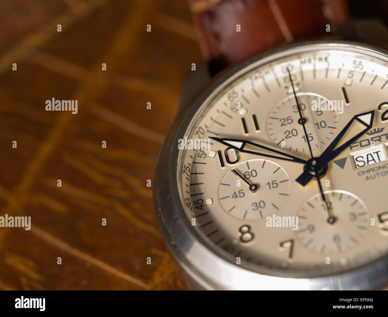 Chronograph watch Stock Photo