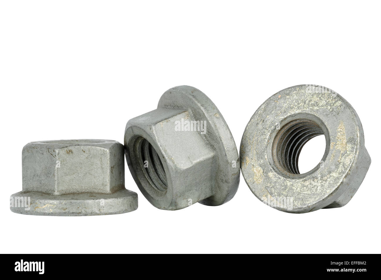 Special design, nuts for the automotive industry Stock Photo Alamy