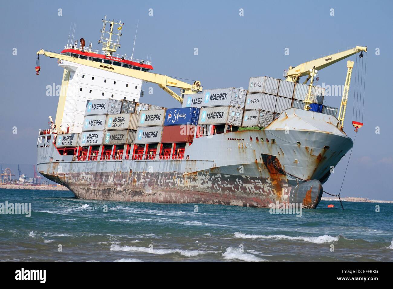 Stranded shipping containers hires stock photography and images Alamy