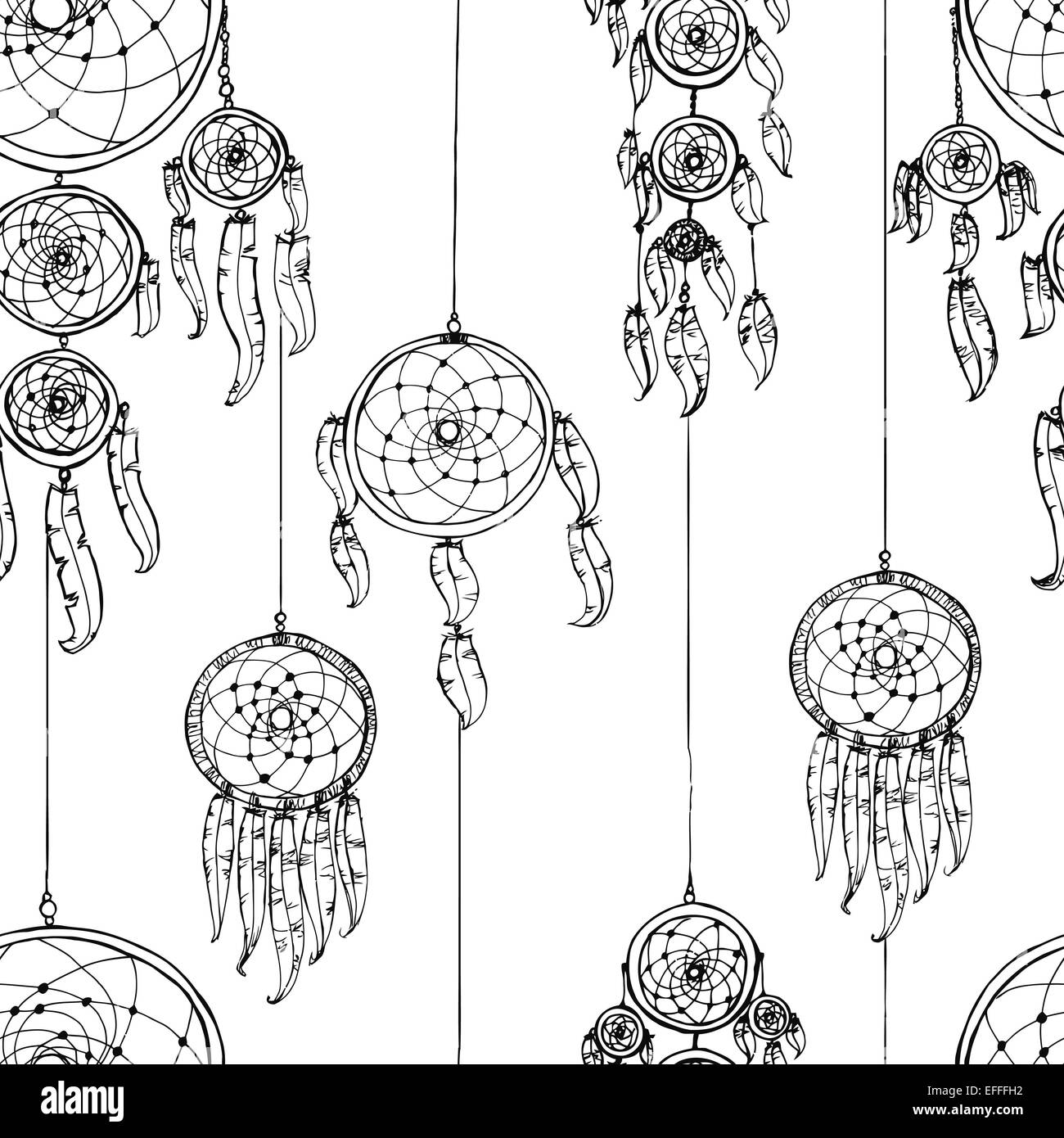 Dream catcher Black and White Stock Photos & Images - Alamy