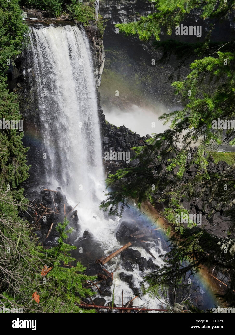 Canada, British Columbia, Wells Gray Provincial Park, Canim Falls Stock