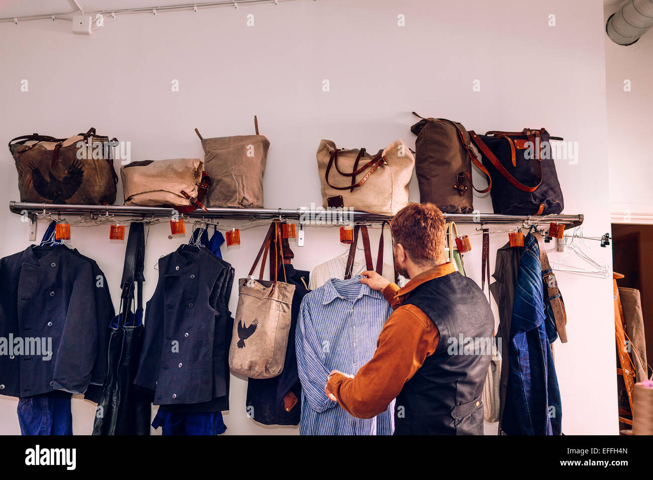 Shirt racks hi-res stock photography and images - Alamy