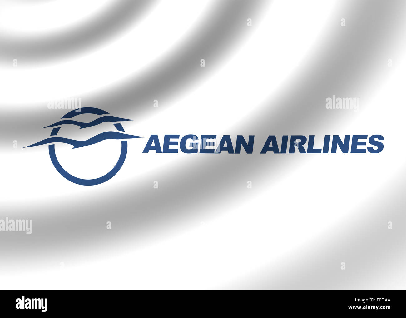 Aegean Airlines logo icon symbol flag emblem Stock Photo