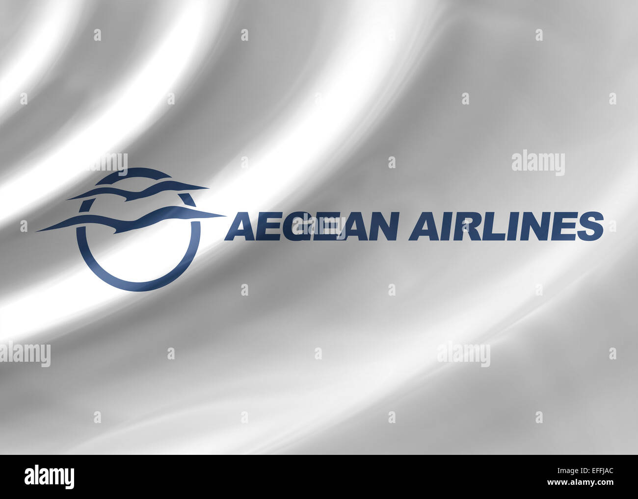 Aegean Airlines logo icon symbol flag emblem Stock Photo