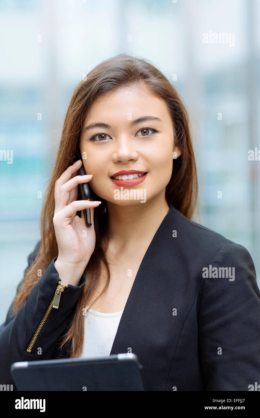 Beautiful asian businesswoman using hi-res stock photography and images ...