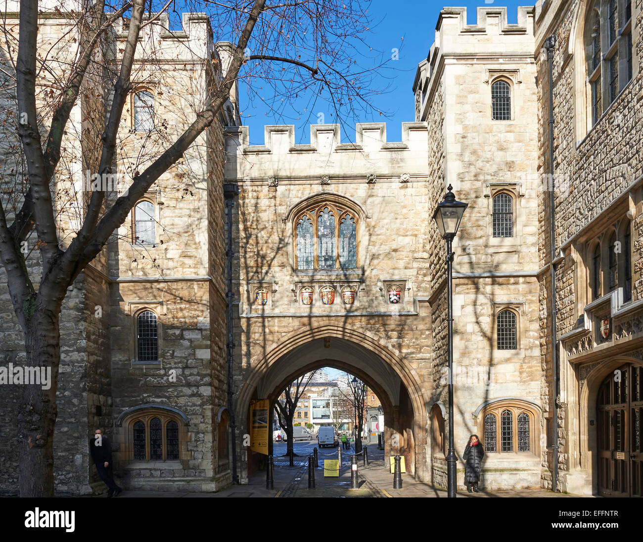 St John's Gate, Clerkenwell, City of London, UK Stock Photo