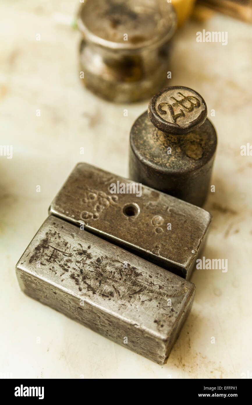 Iron weights hi-res stock photography and images - Alamy