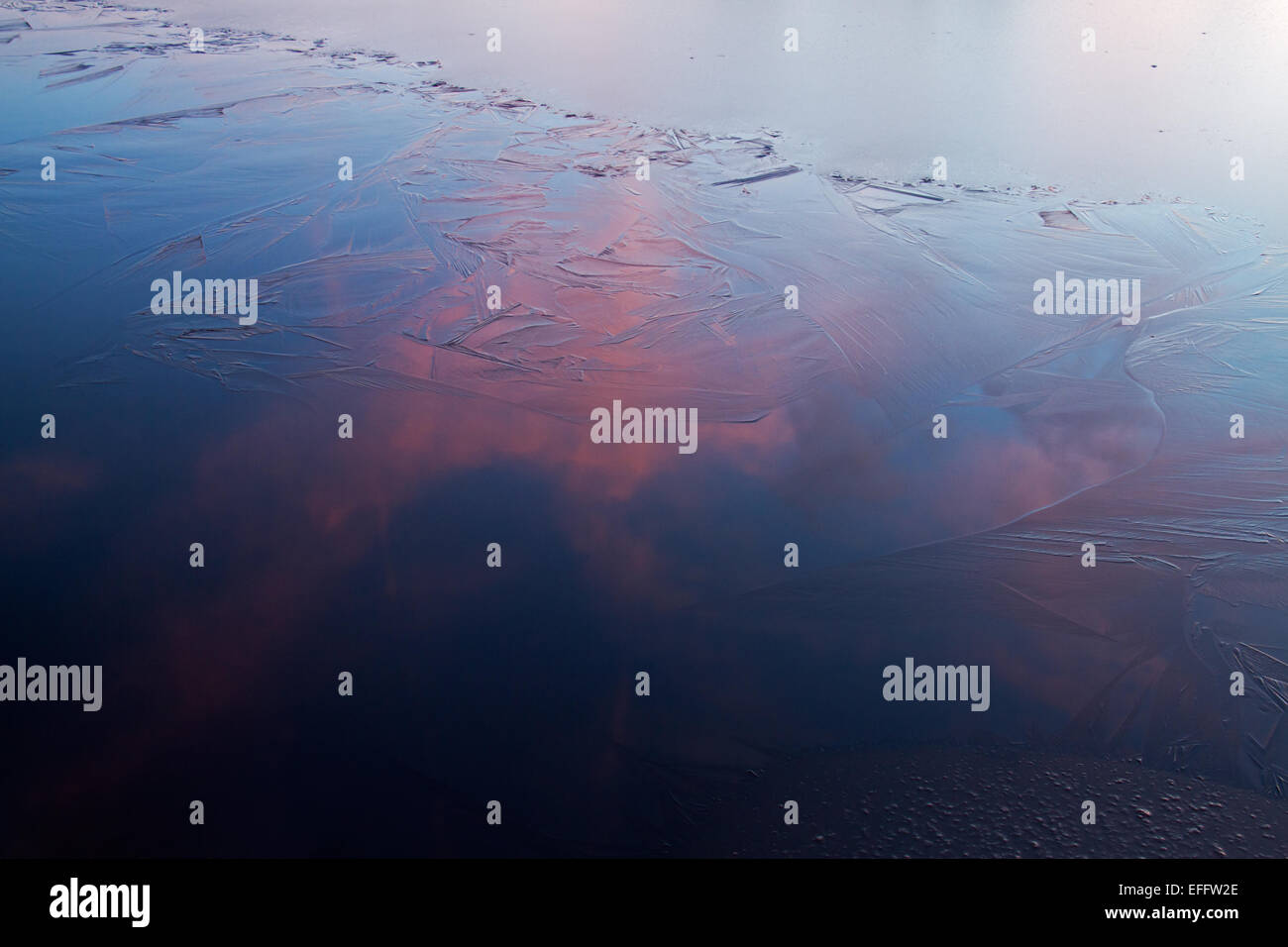 Reflection on a ice hi-res stock photography and images - Alamy