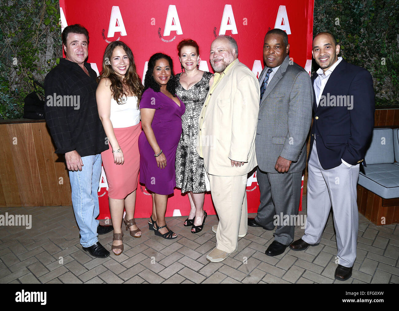 Between Riverside and Crazy opening night party at the Atlantiv Theater ...