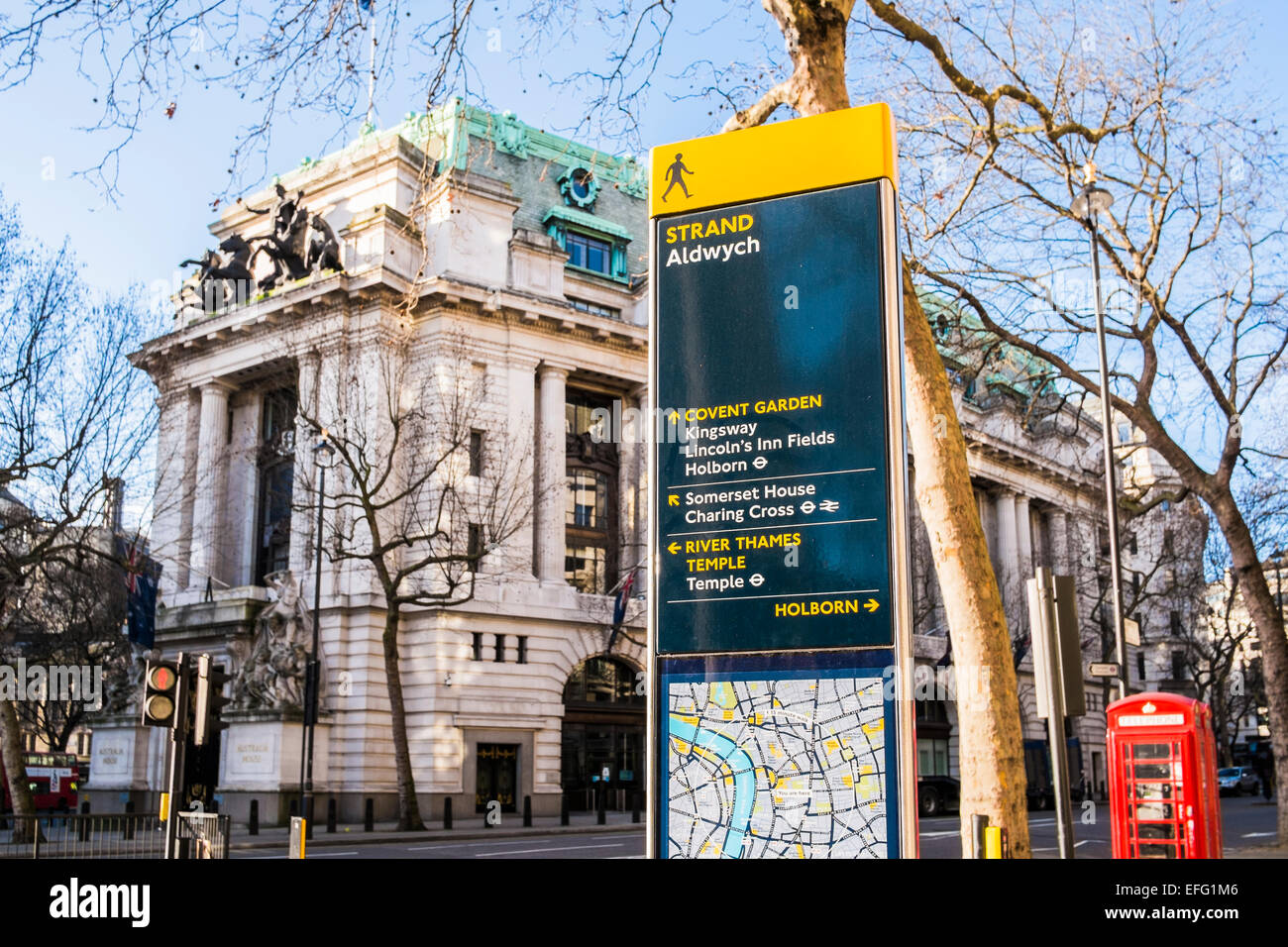 Australia house on the Strand London Stock Photo Alamy