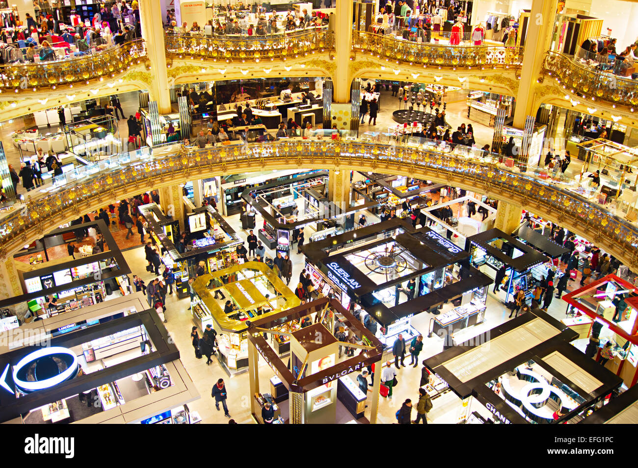 Chanel store on Champs-Élysées Paris, France, Europe Stock Photo - Alamy