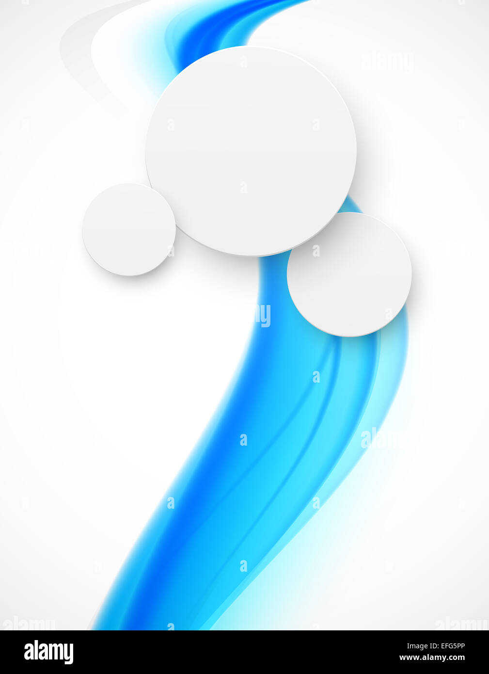 Blue wave circle hi-res stock photography and images - Alamy