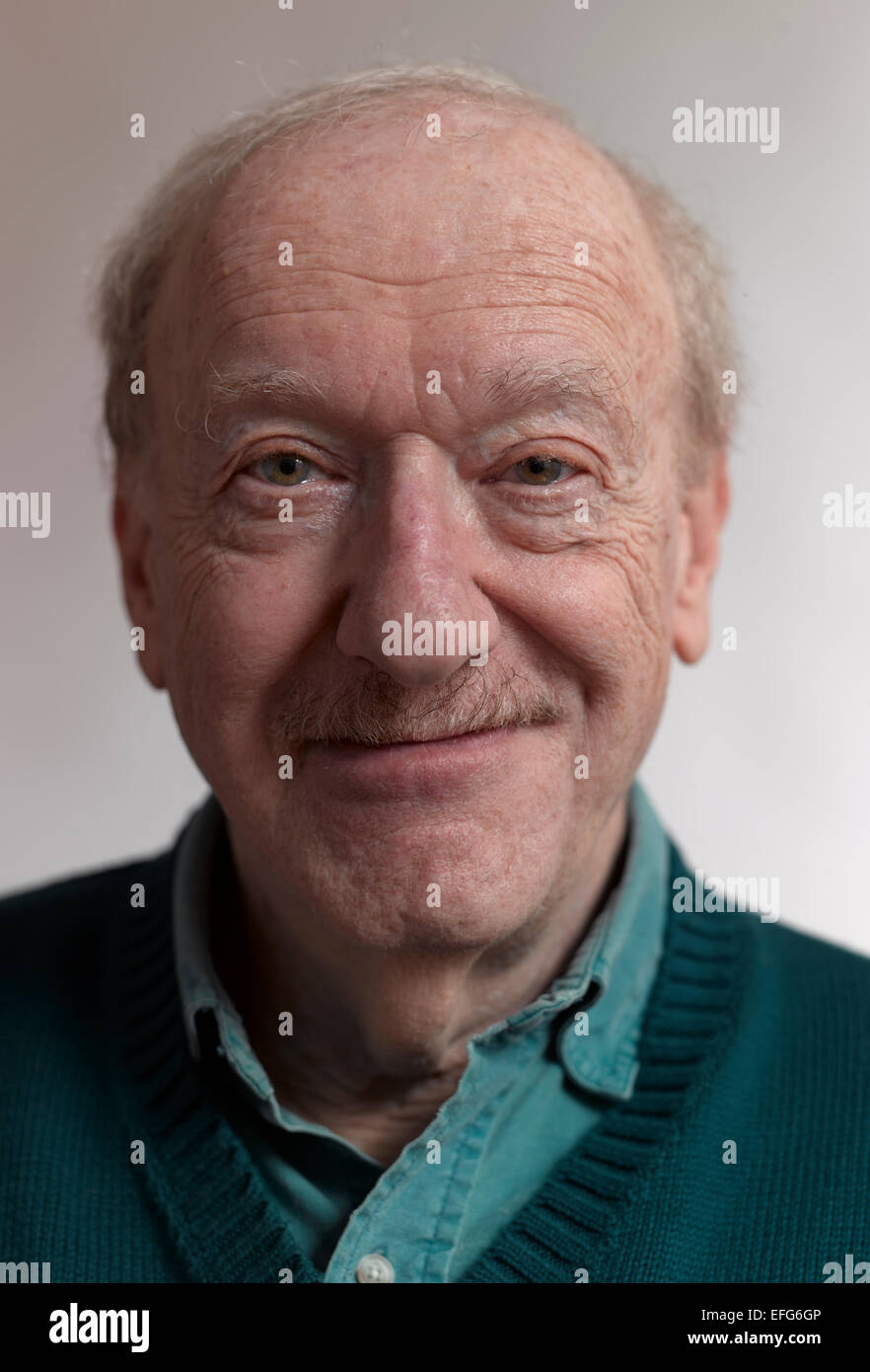 Content elderly man hi-res stock photography and images - Alamy