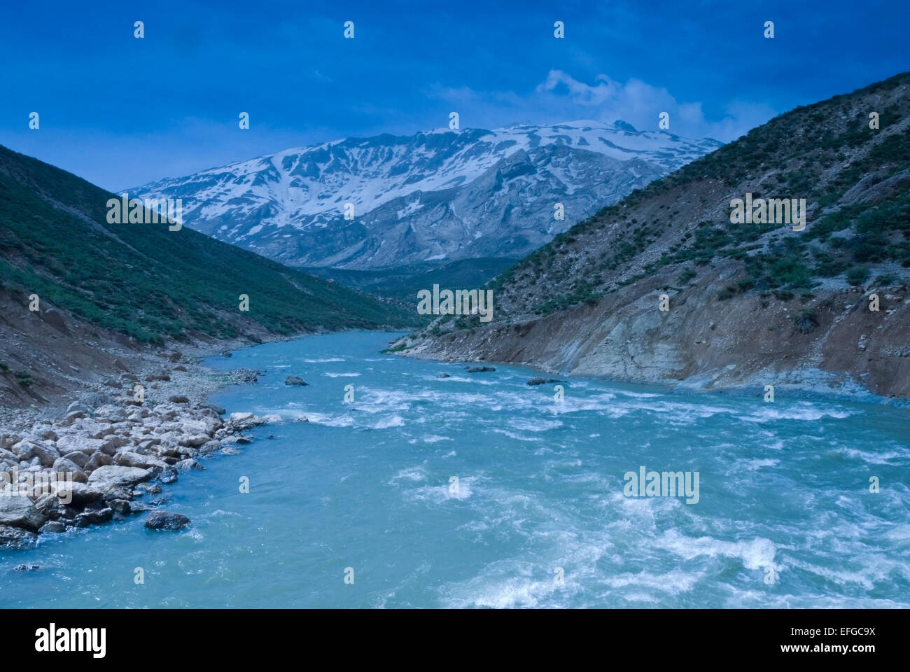 Zard Kuh,Chaharmahal and Bakhtiari Province, Iran Stock Photo