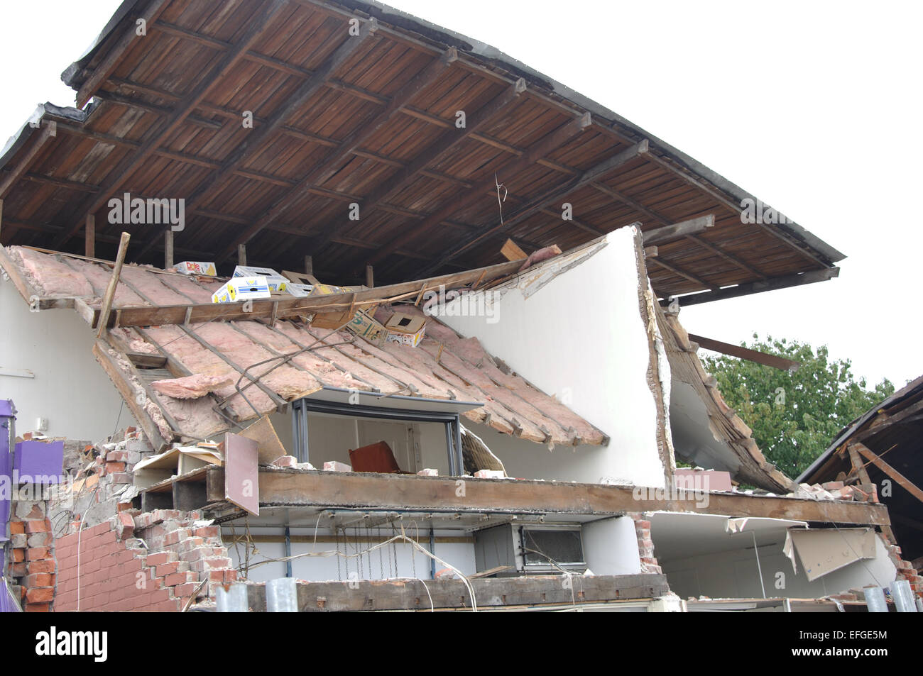 Christchurch earthquake damage hi-res stock photography and images - Alamy