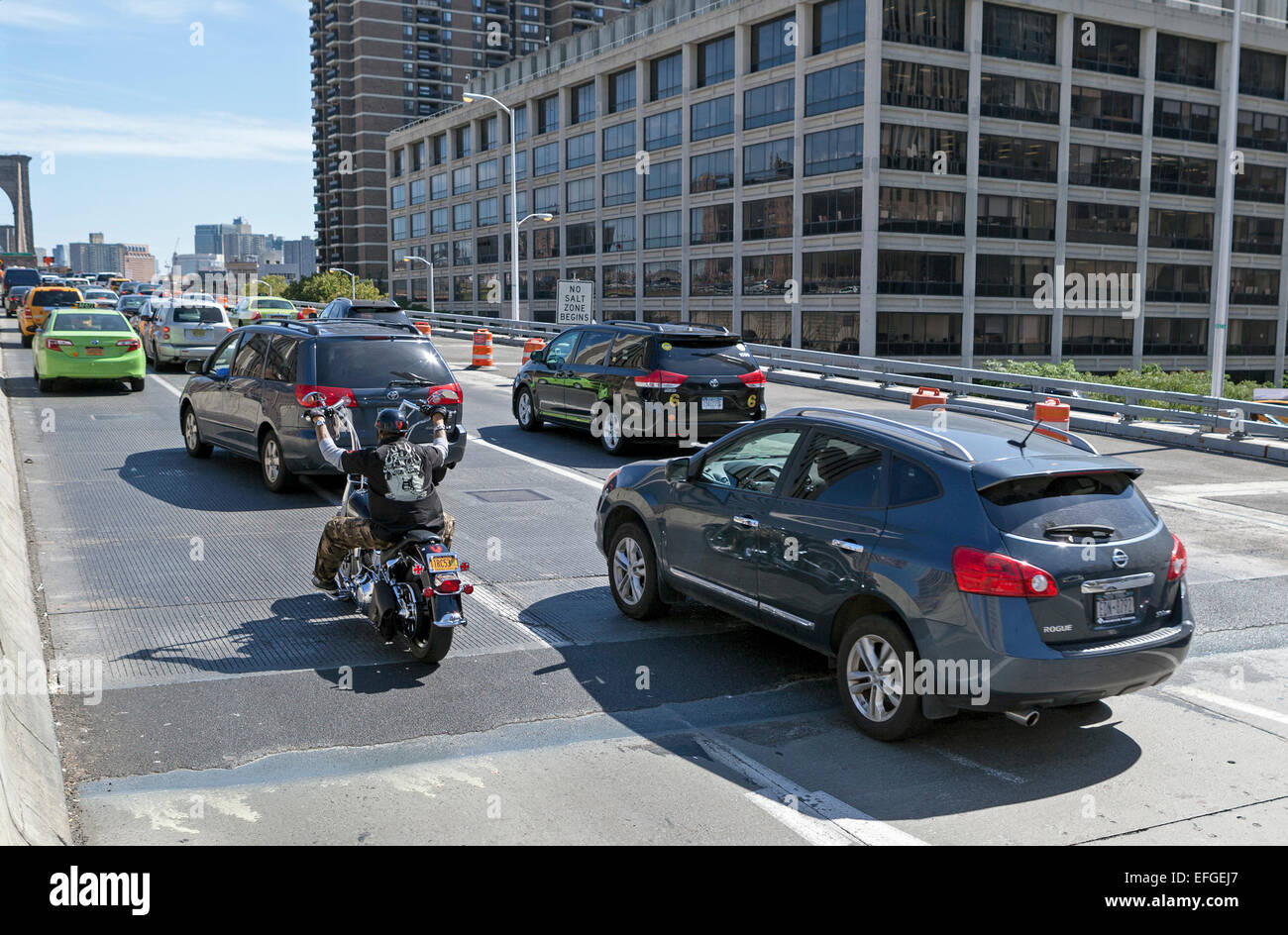Merging traffic hi-res stock photography and images - Alamy