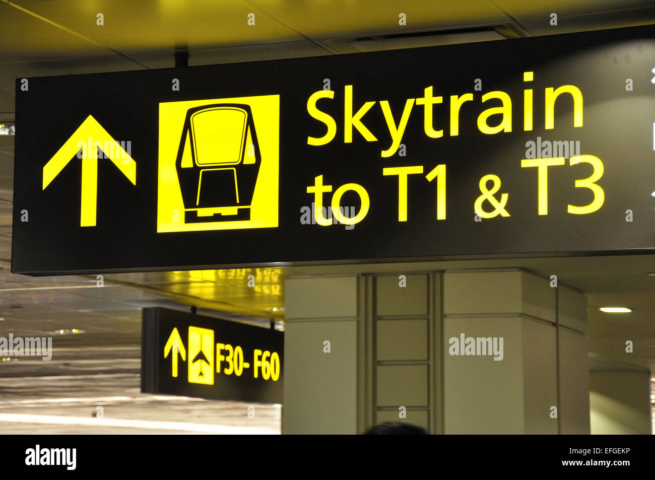 directions for passengers at international airport Stock Photo Alamy