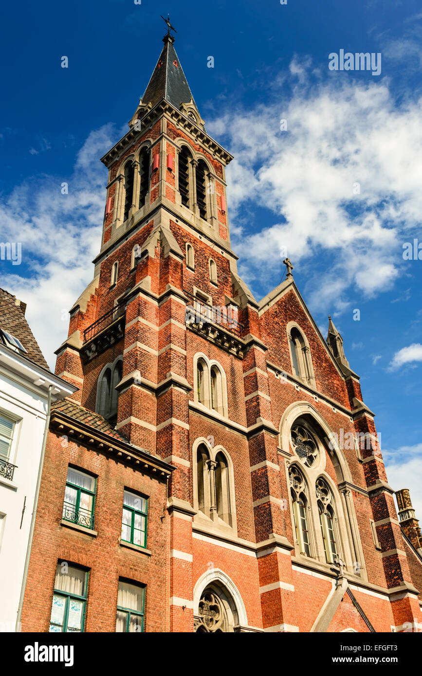Bruges, Belgium. Image of Sacred Heart church in Brugge, Flanders