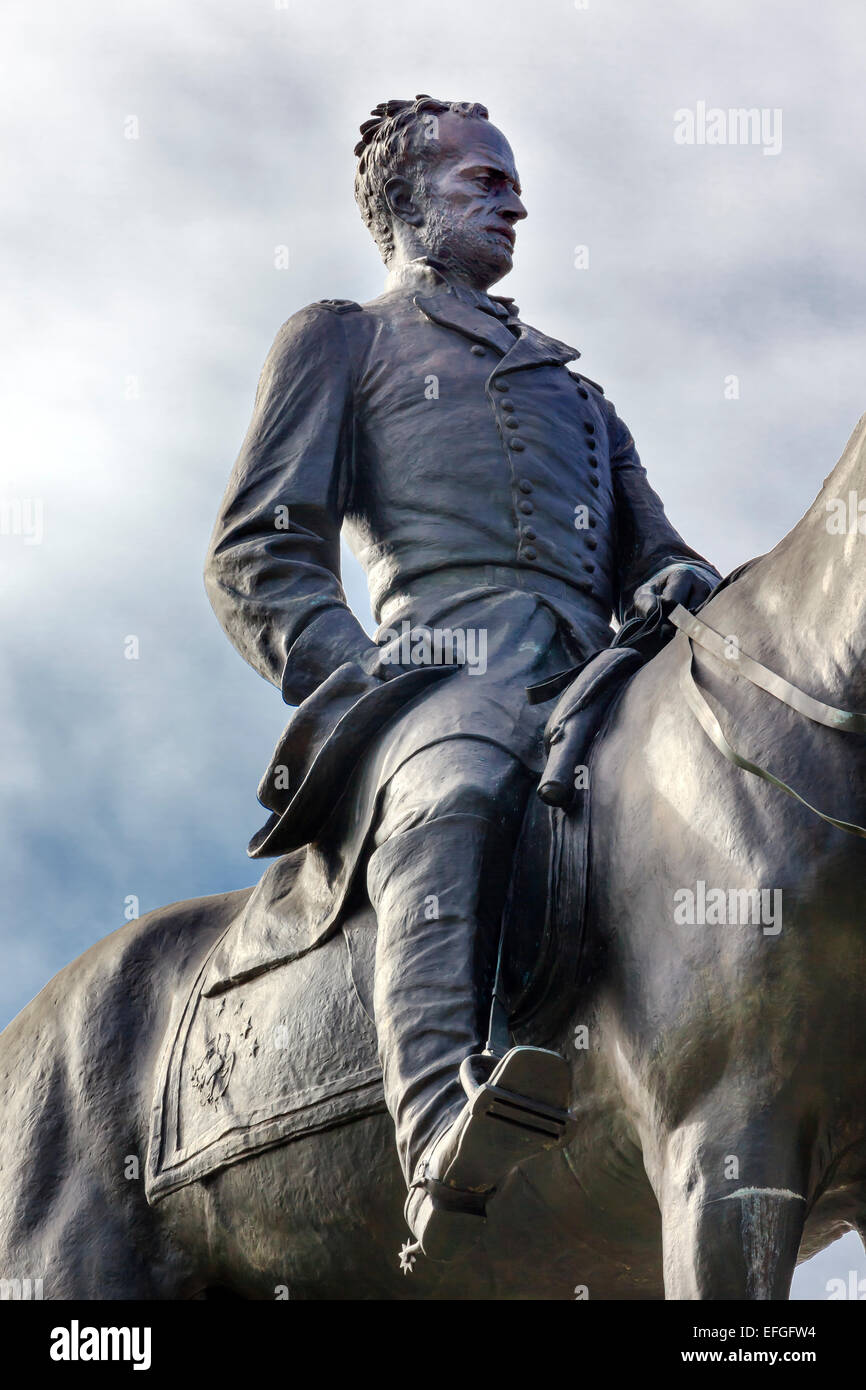 William tecumseh sherman memorial hires stock photography and images