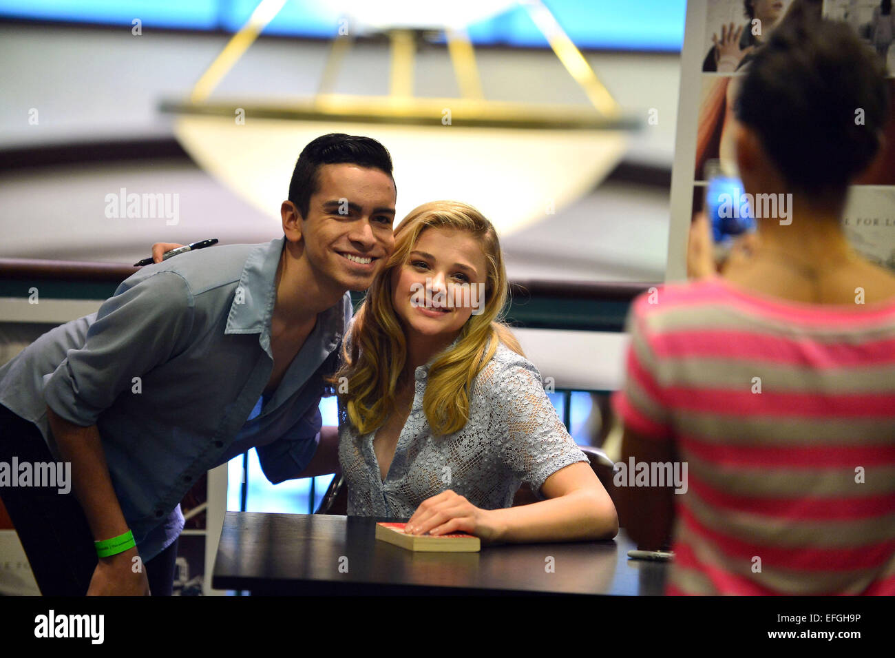 Chloe Grace Moretz Signs Copies Of The Book If I Stay At Barnes