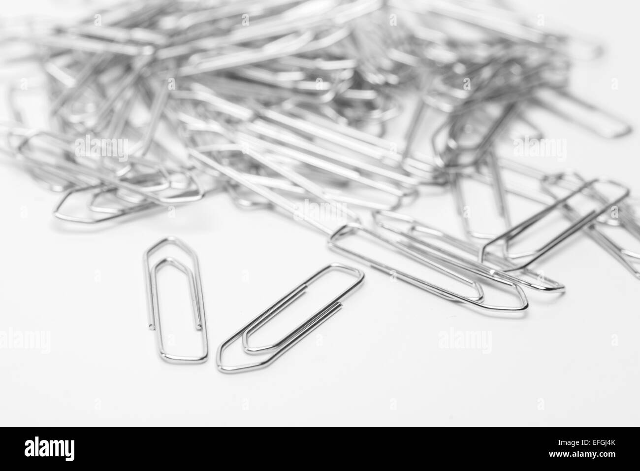 Heap Of Clips Stock Photo Alamy