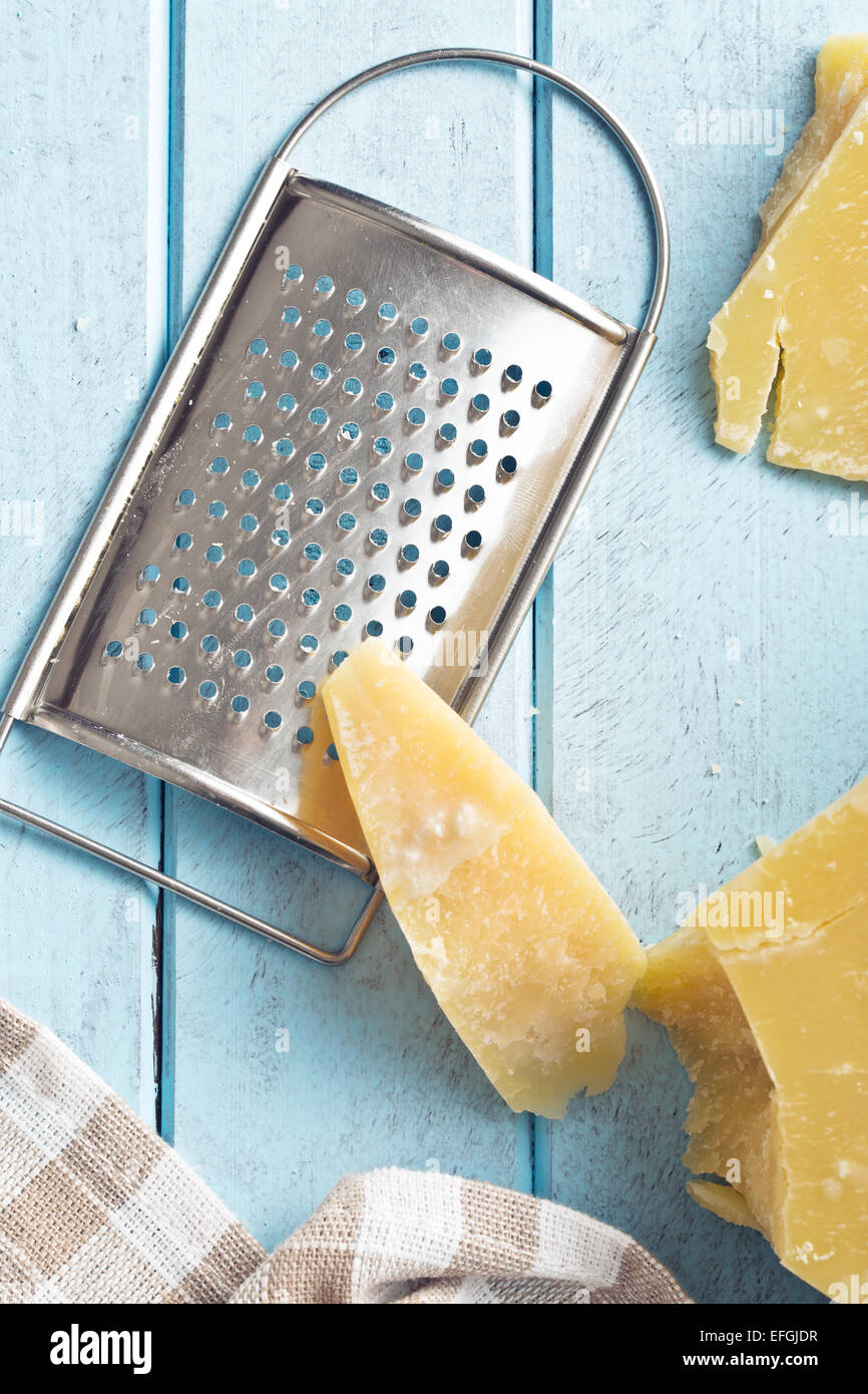 Small Grater For Parmesan Cheese Grater Stock Photo - Download