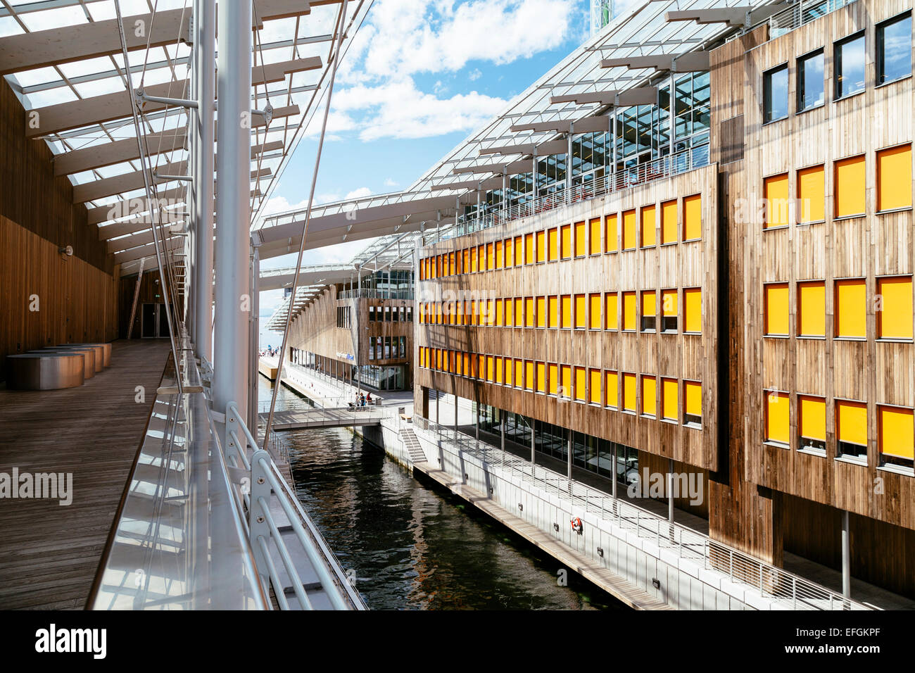 Astrup Fearnley Museum of Contemporary Art, Tjuvholmen, Oslo, Norway.  Architects: Renzo Piano and Narud-Stokke-Wiig Stock Photo - Alamy