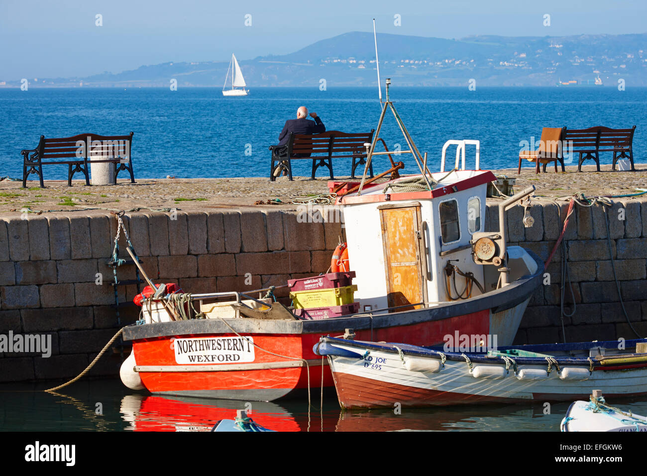 Bullock Harbour, Dublin, Ireland Stock Photo Alamy