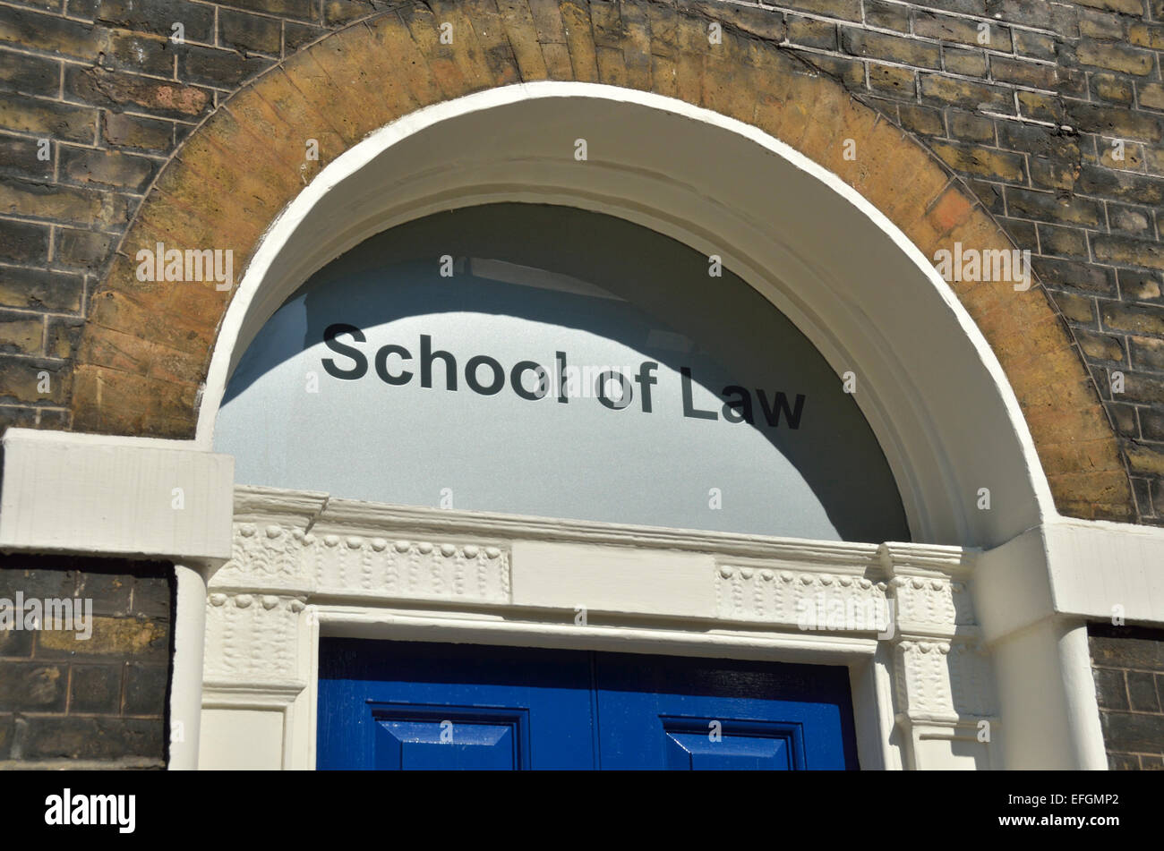 Birkbeck College University of London School of Law, Gower Street, London, UK. Stock Photo