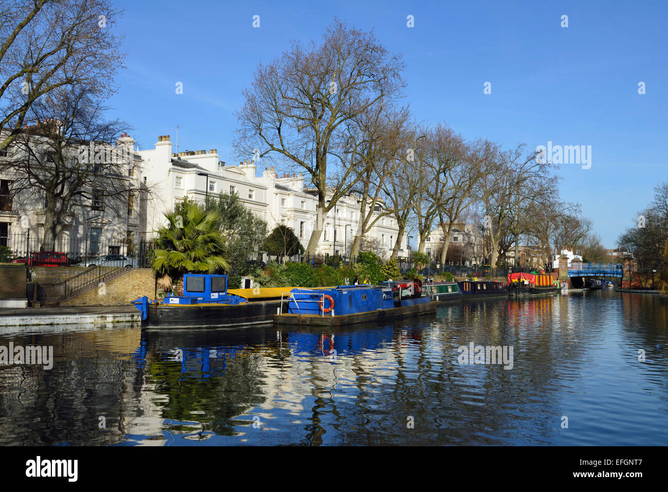 Little Venice, Maida Vale, London, United Kingdom Stock Photo