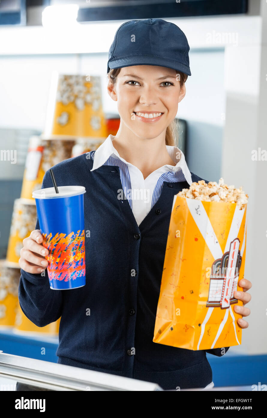 Concession stand worker hires stock photography and images Alamy