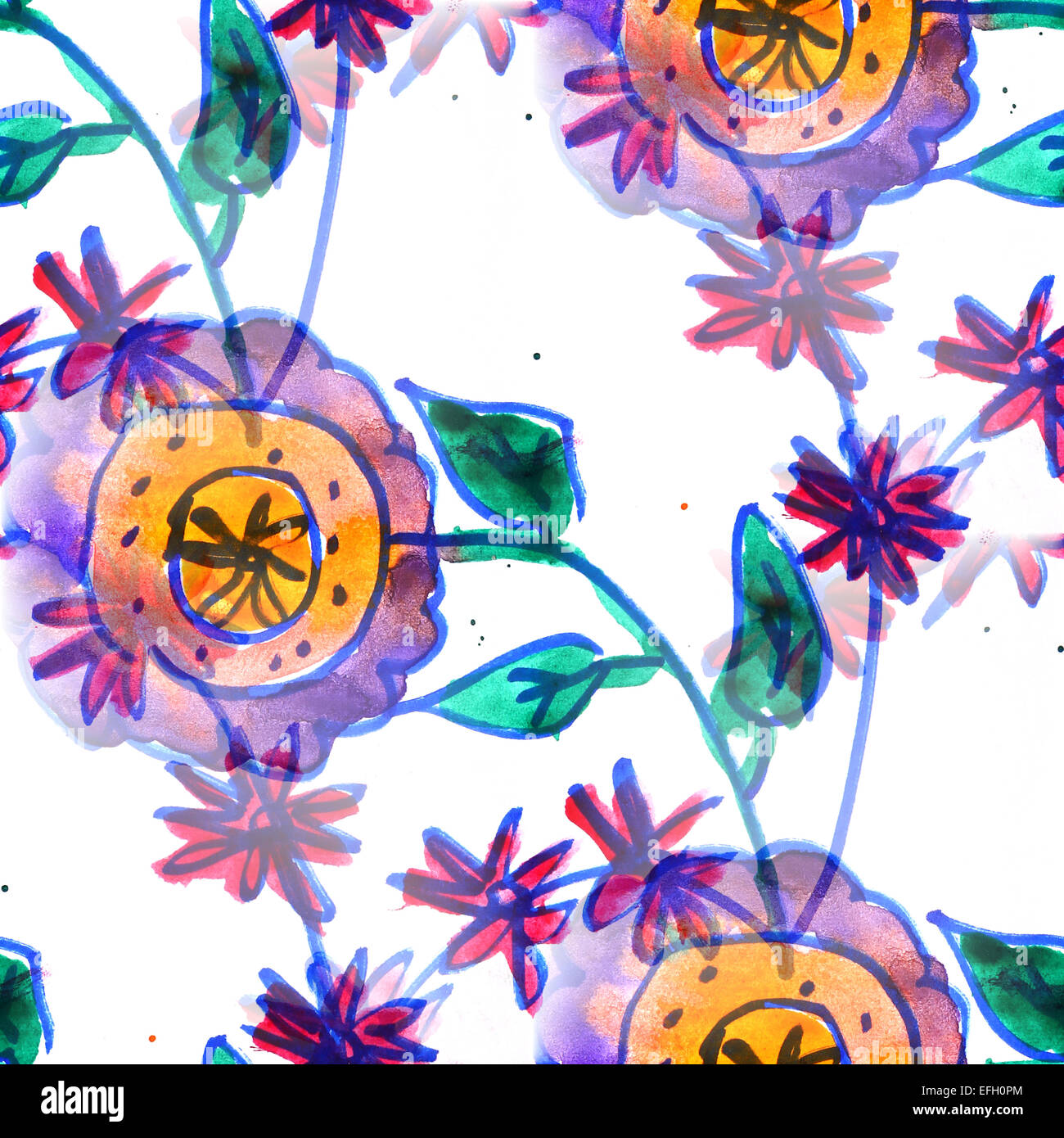 Mural background seamless pattern flowers background texture wallpaper ...