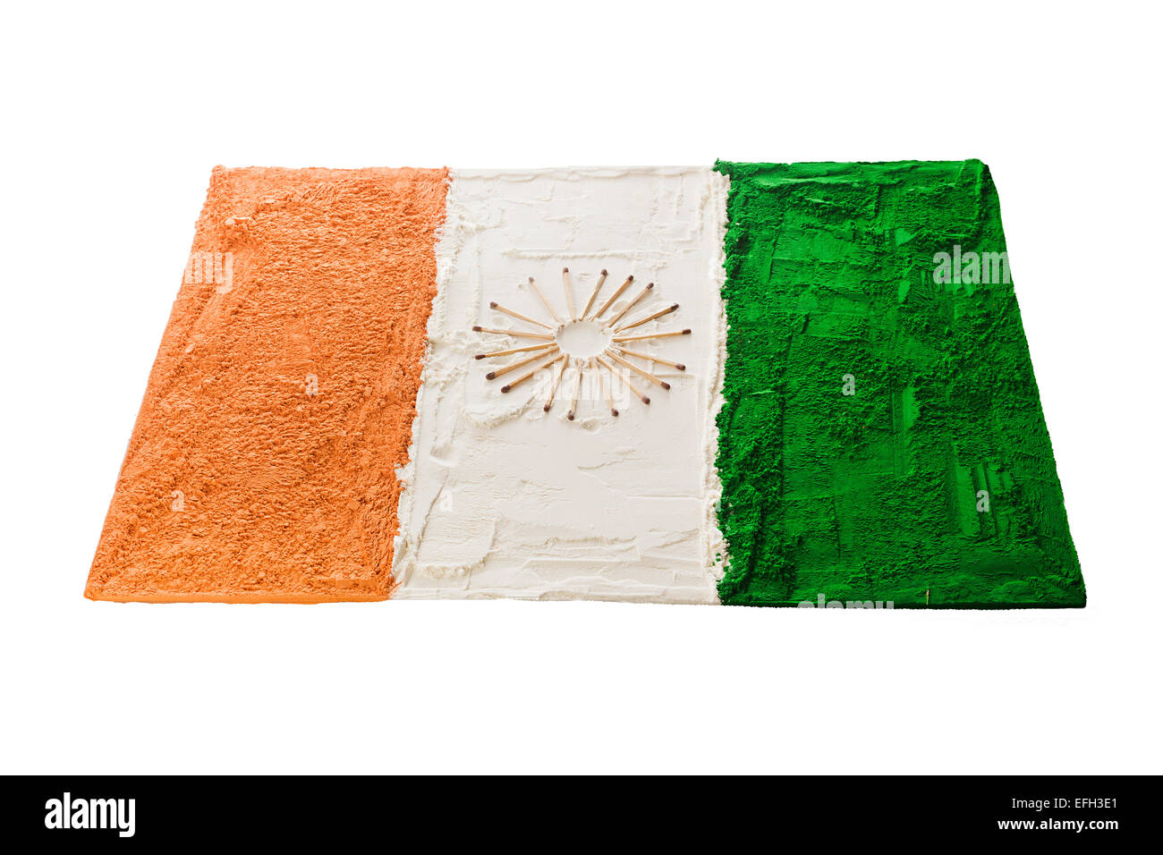 indian Festival holi Flag Nobody Stock Photo
