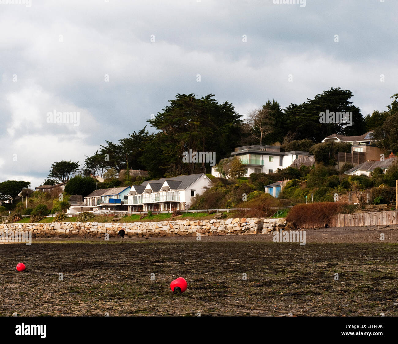 Exclusive village of Rock North Cornwall Stock Photo Alamy