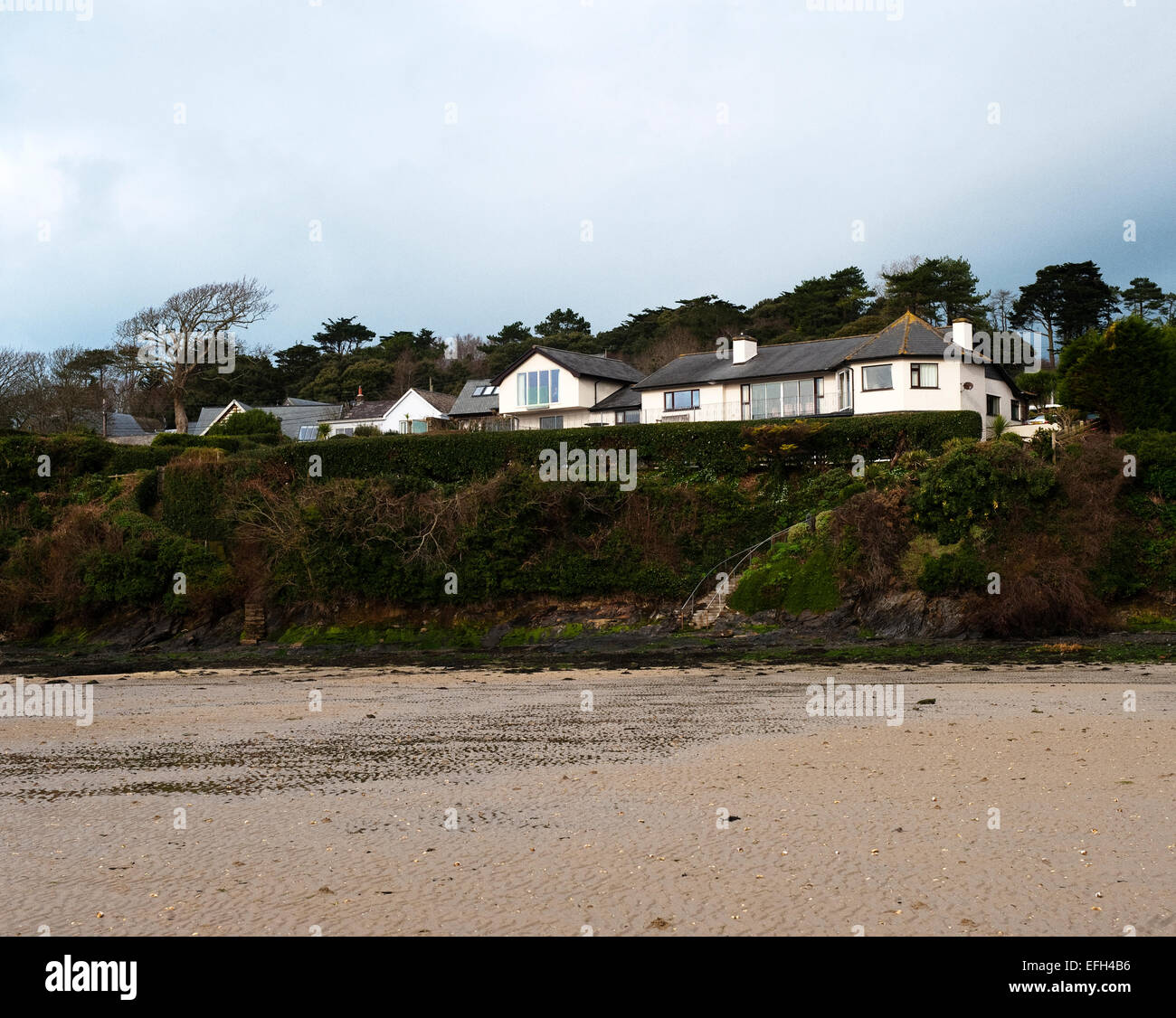Exclusive village of Rock North Cornwall Stock Photo Alamy
