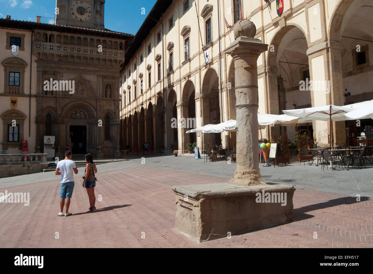 Loggia del vasari hi-res stock photography and images - Alamy