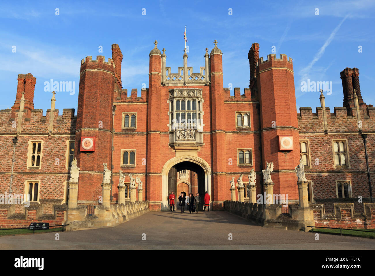 Henry VIII Tudor Palace At Hampton Court Celebrates 500th Anniversary 