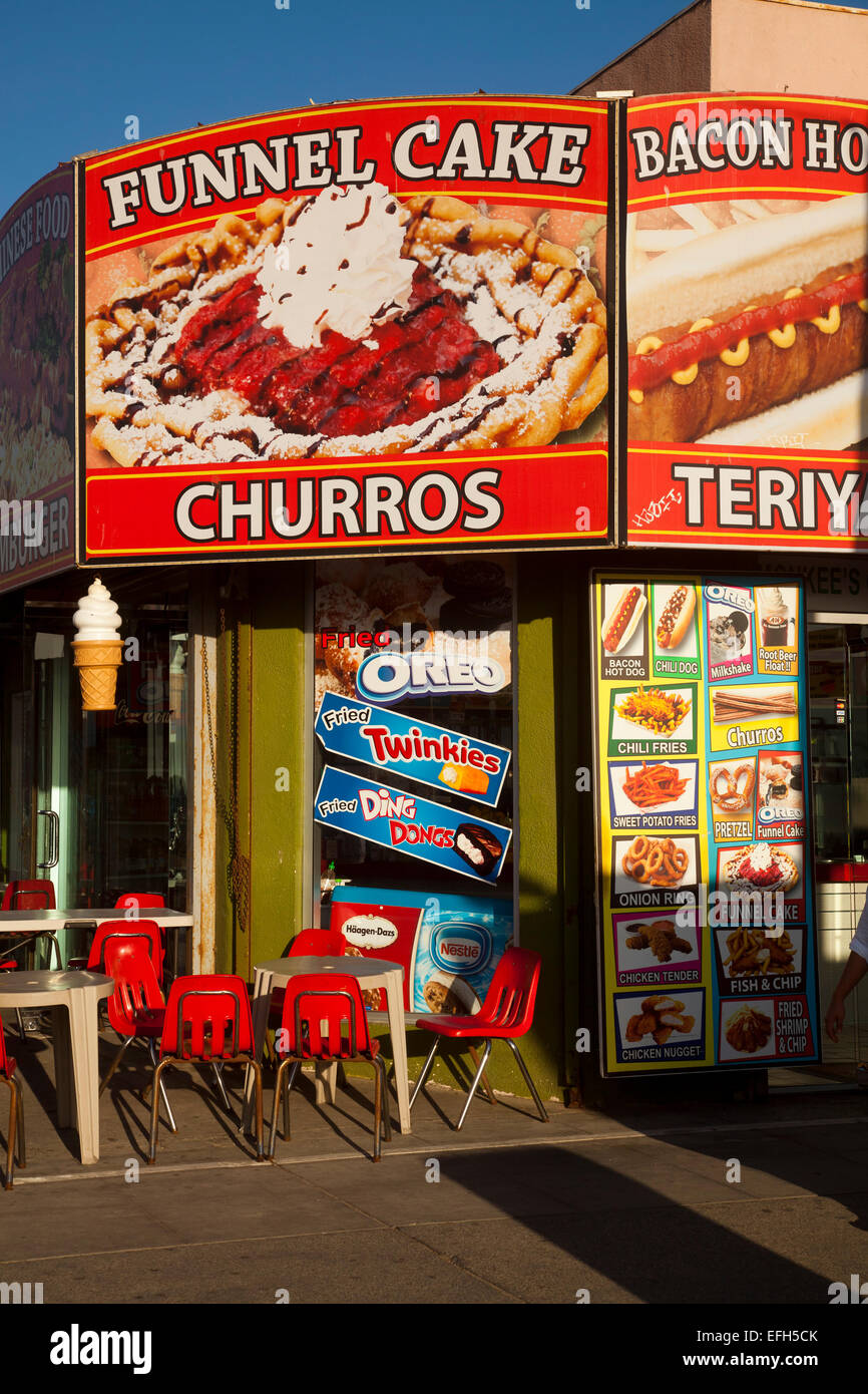 Los angeles venice beach restaurant hires stock photography and images Alamy