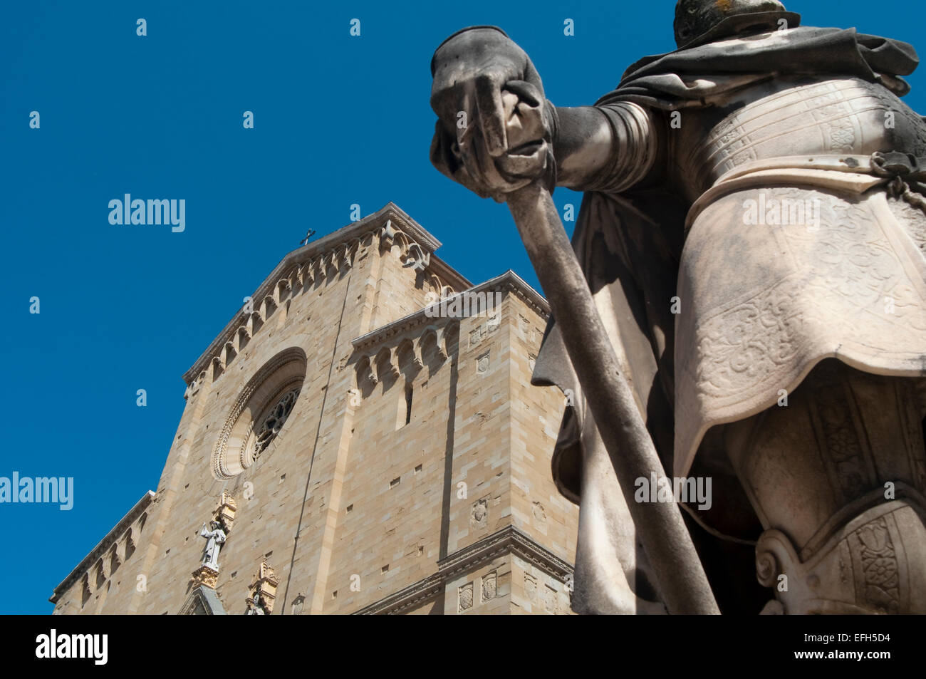 Italy, Tuscany, Arezzo, San Donato Cathedral Stock Photo Alamy