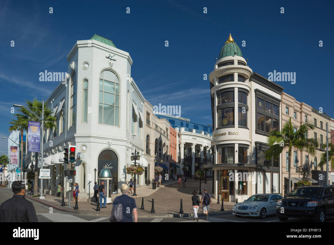 VIA RODEO SHOPPING MALL RODEO DRIVE BEVERLY HILLS LOS ANGELES ...