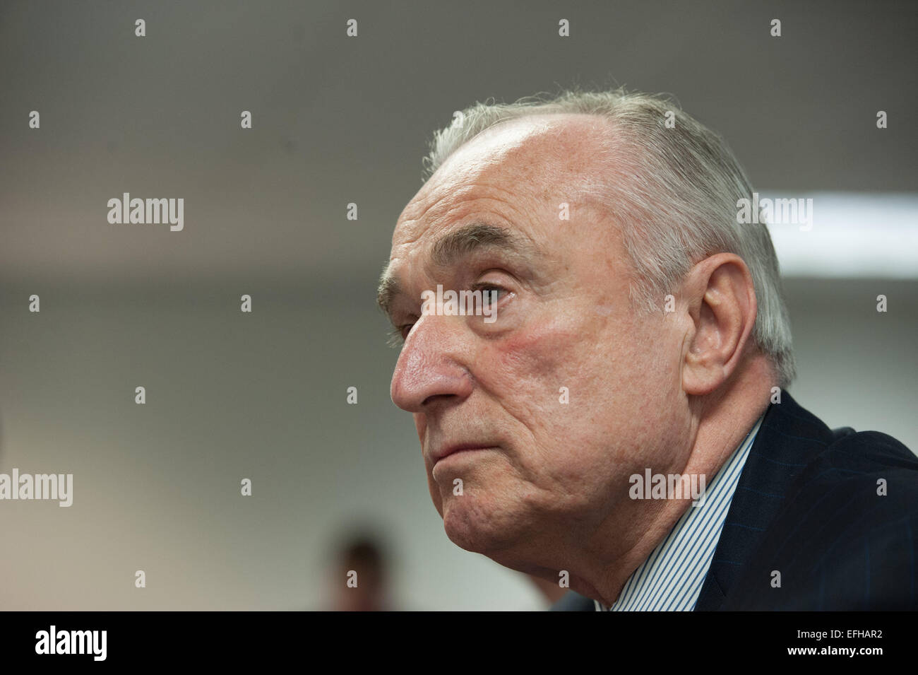 Manhattan, New York, USA. 4th Feb, 2015. NYPD Commissioner WILLIAM ...