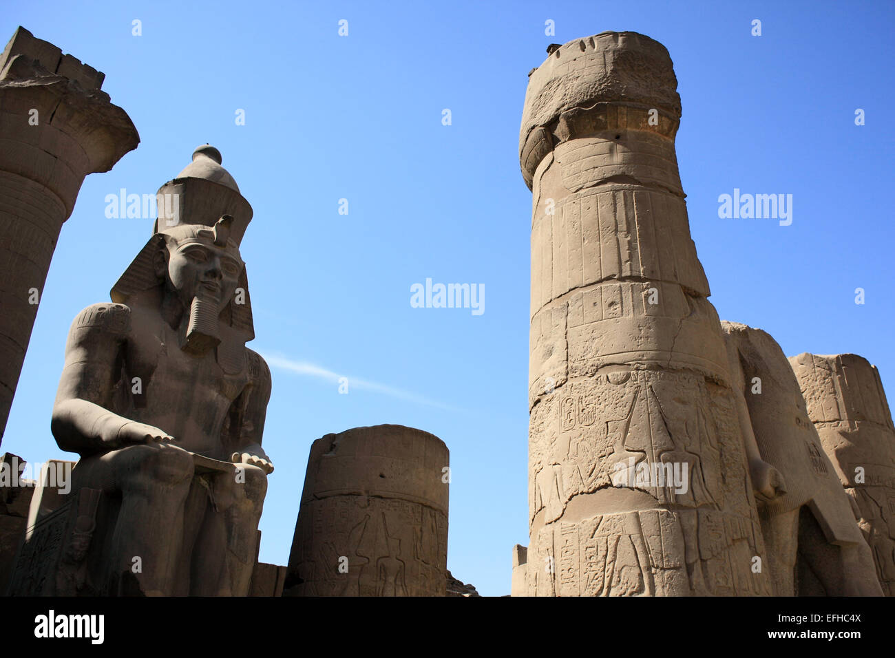 Luxor Temple / Luxor / Egypt Stock Photo