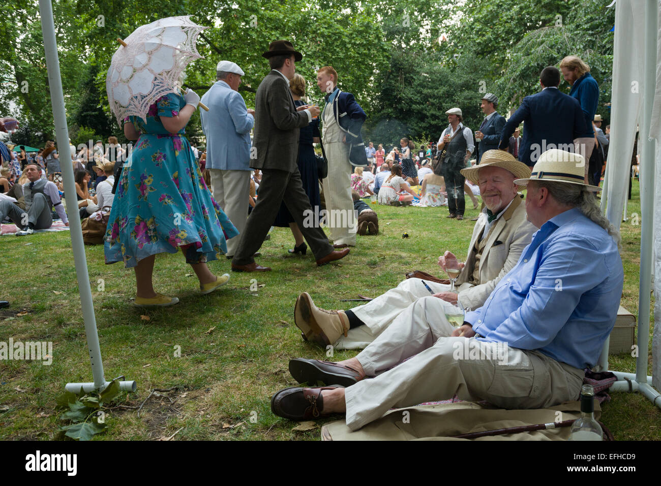 The 10 Anniversary of the Chap Olympiad. A sartorial gathering of chaps