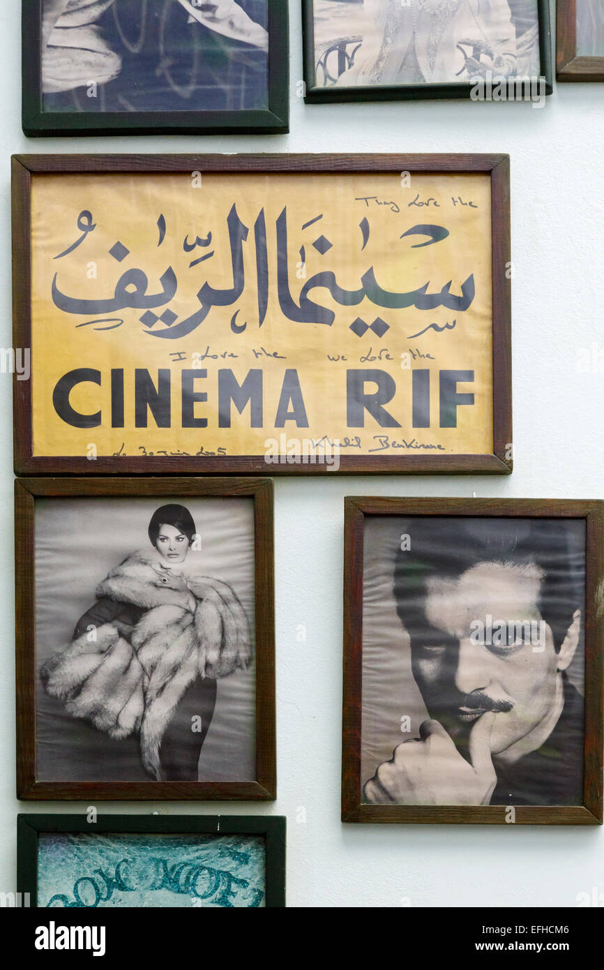The Cinema Rif, Tangier, Morocco Stock Photo