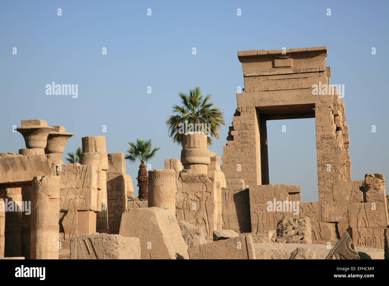 Karnak Temple / Luxor / Egypt Stock Photo