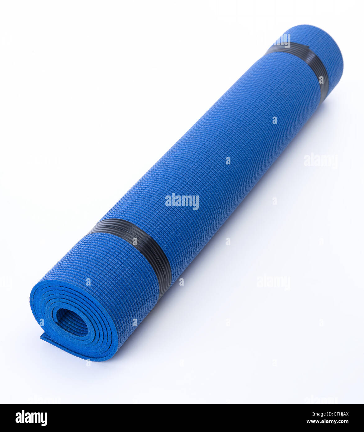 Roll out mats for workout and aerobics Stock Photo Alamy