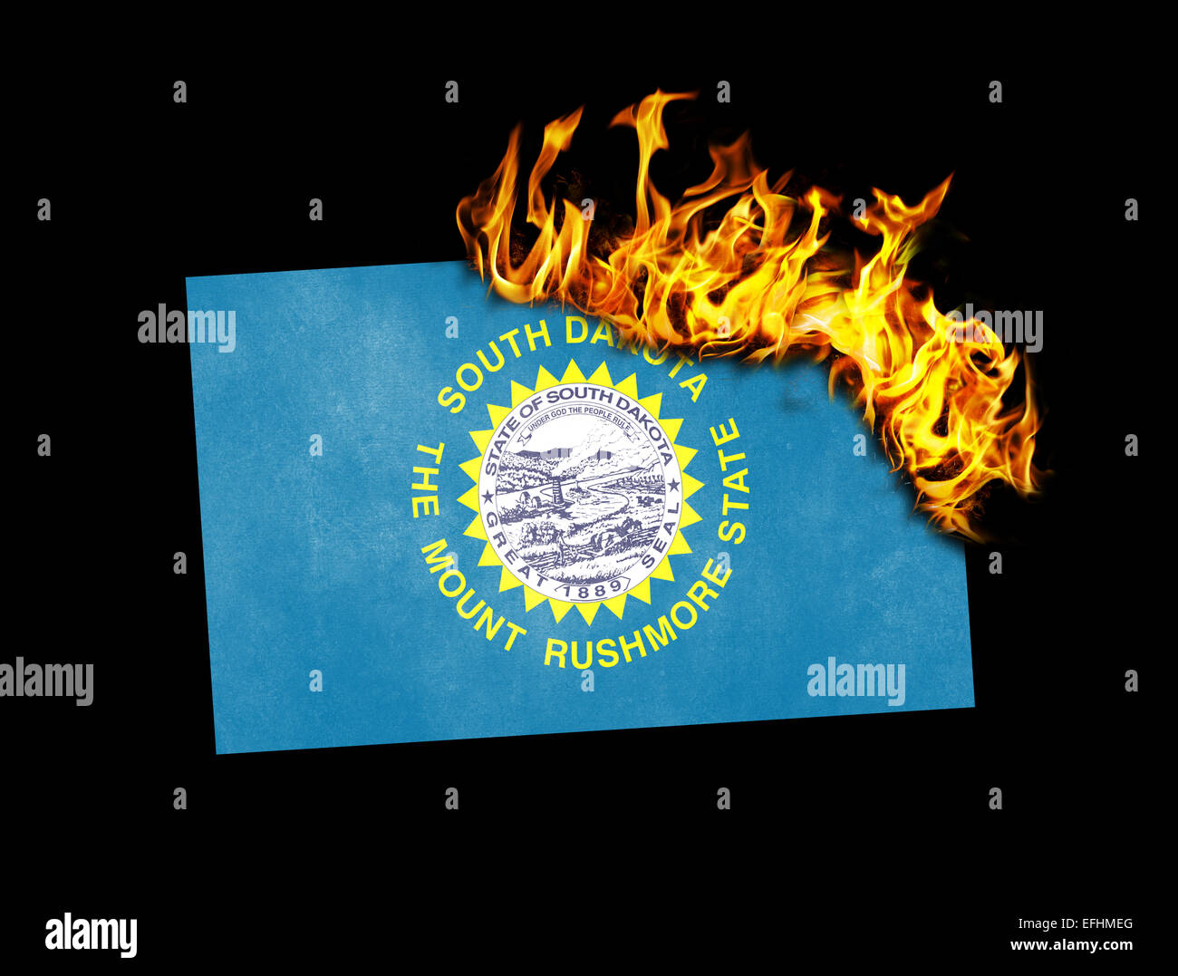 Fire danger dakota hi-res stock photography and images - Alamy