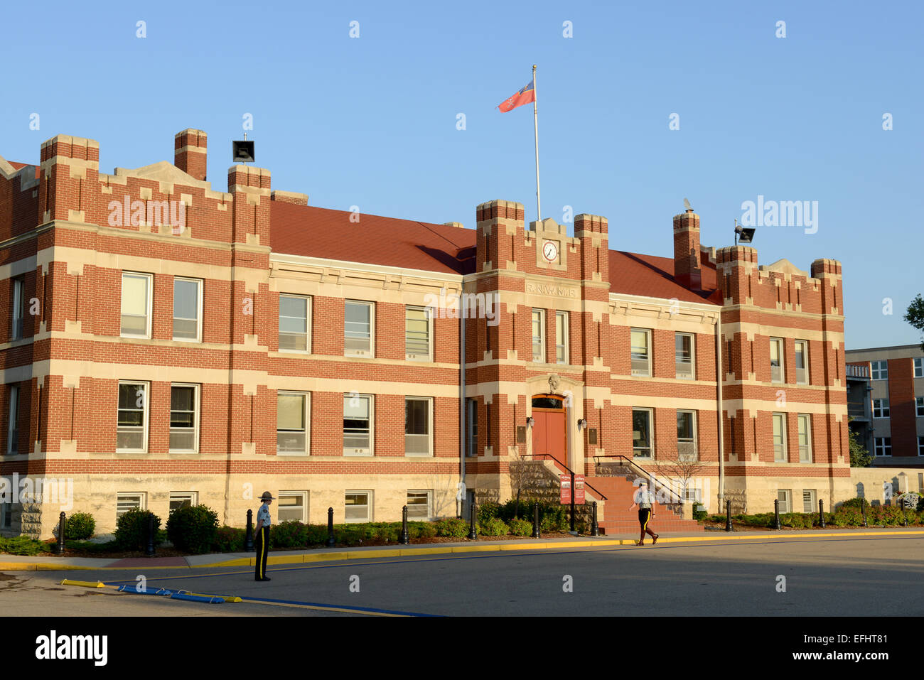 Royal Canadian Mounted Police Depot, RCMP training academy in Regina, Saskatchewan, Canada Stock Photo