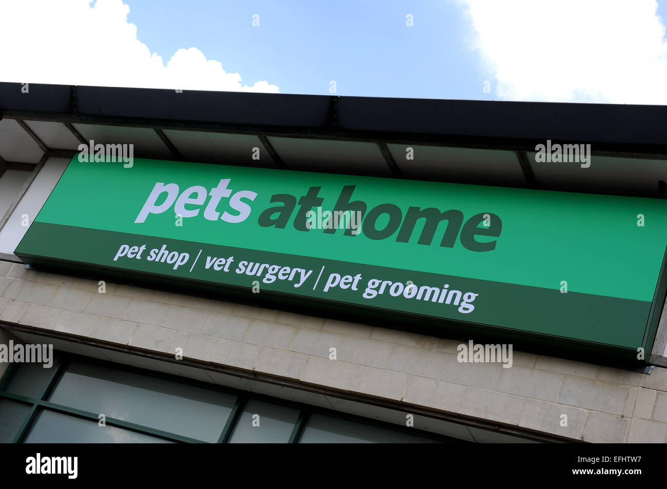 Pets at Home store sign, Britain, UK Stock Photo Alamy